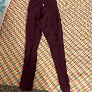 Lululemon align high rise leggings pants 28”